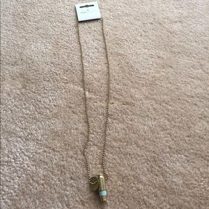 Half United Gold Mint Bullet Necklace
