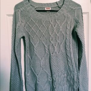 Mossimo Long Gray Sweater