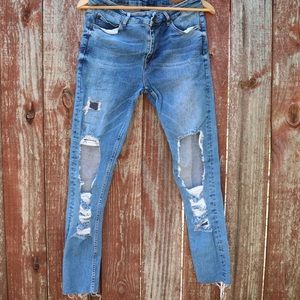 Super Skinny Destroyed Denim by ASOS