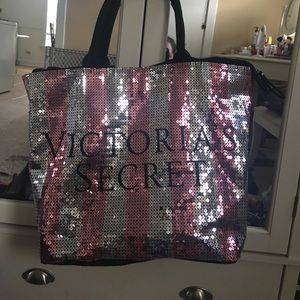 Sparkly VS tote