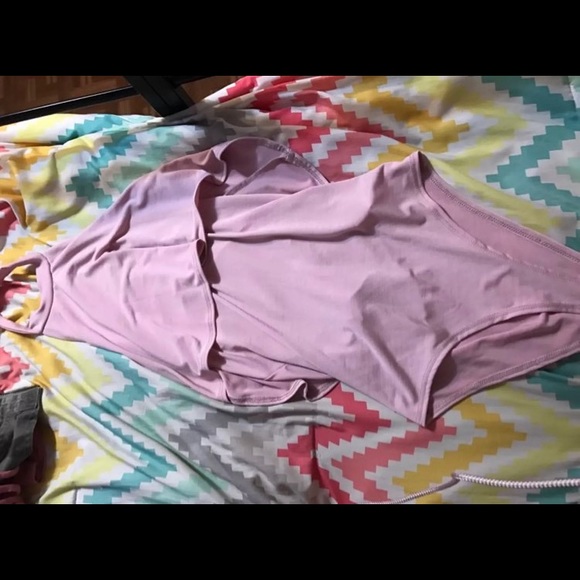 Pink Flare Bodysuit - Picture 2 of 2