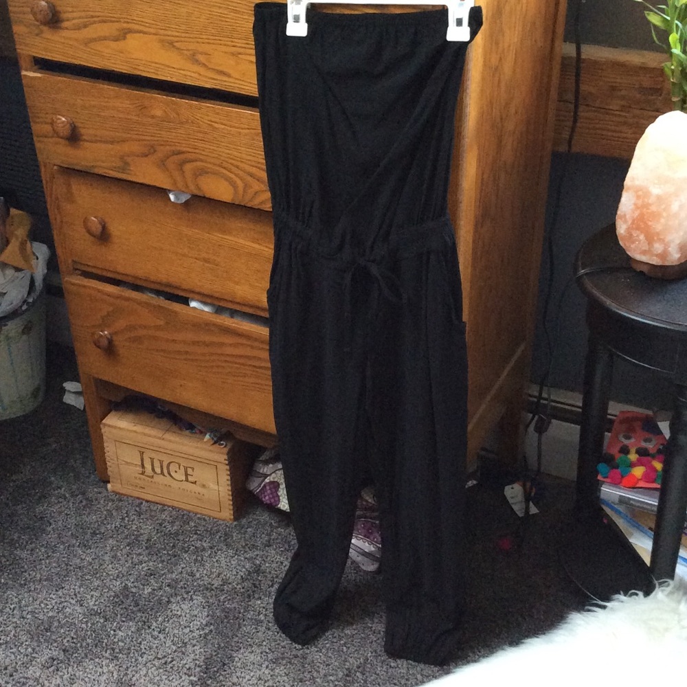 Strapless jumpsuit