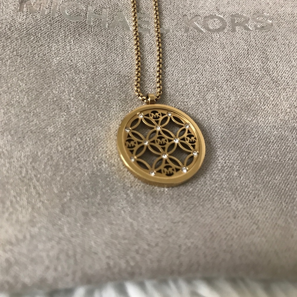 MK Heritage Monogram Necklace - Picture 2 of 4