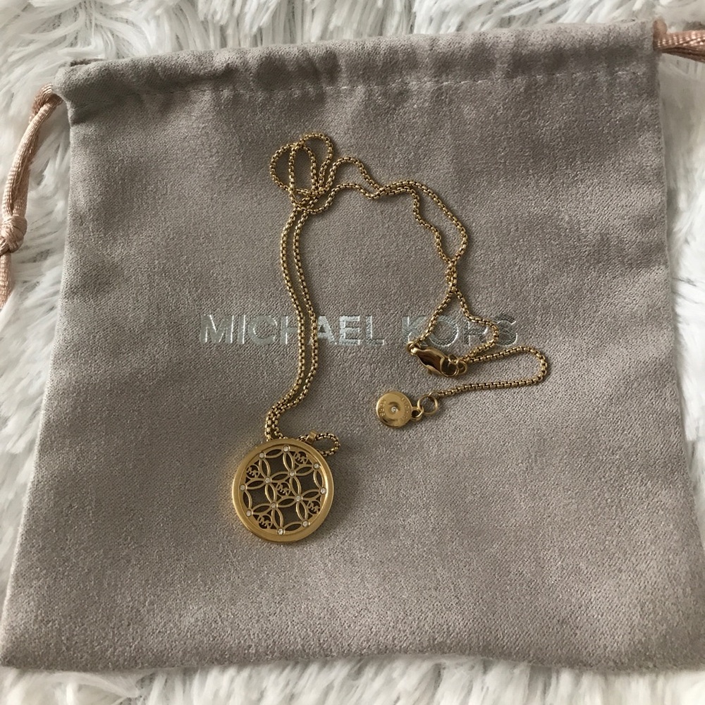 MK Heritage Monogram Necklace - Picture 4 of 4