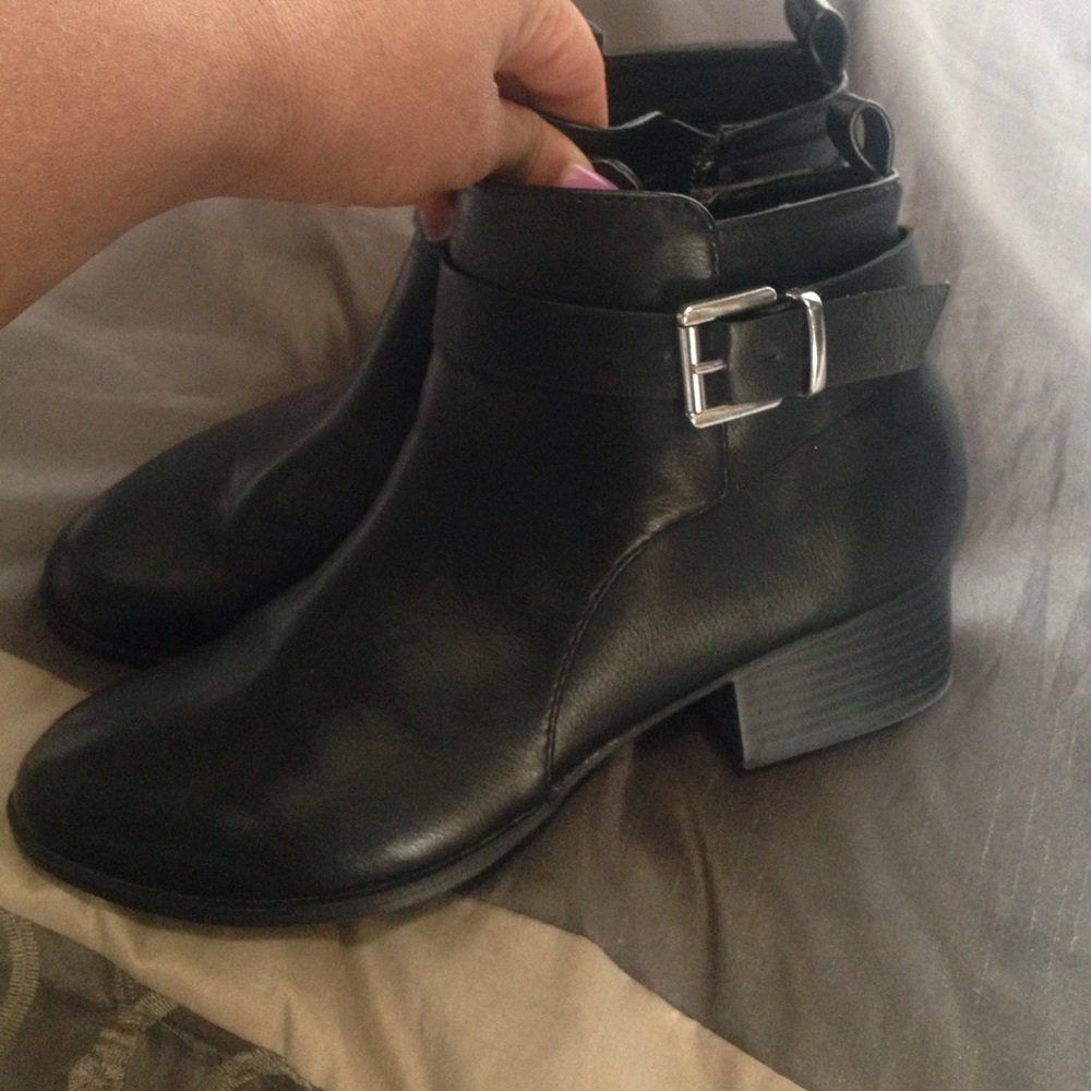 Black booties