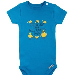 Chicks all over me Funny Onesie