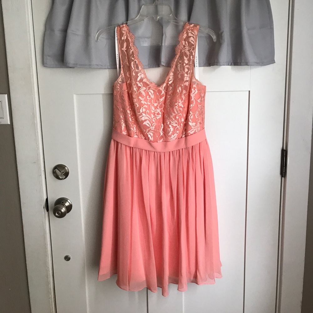 Beautiful lace/chiffon bridesmaid dress