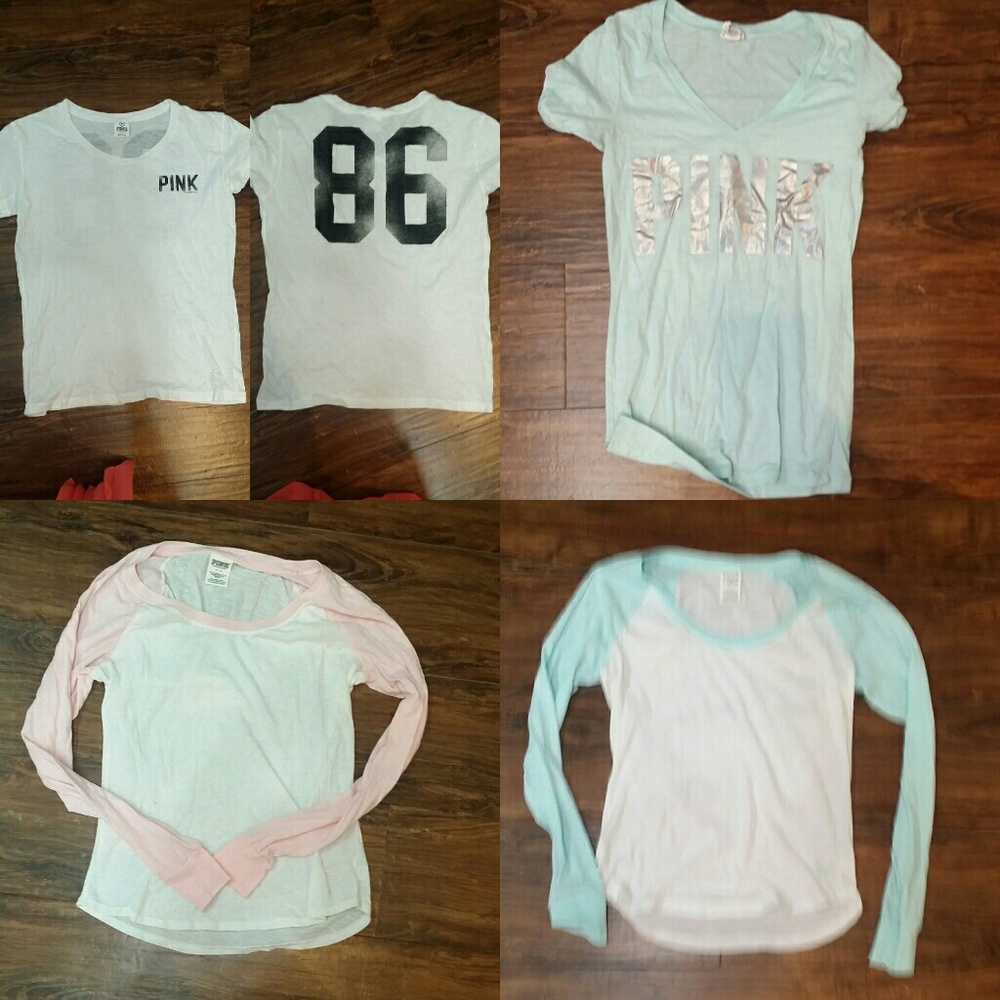 Victoria secret Pink Shirt bundle
