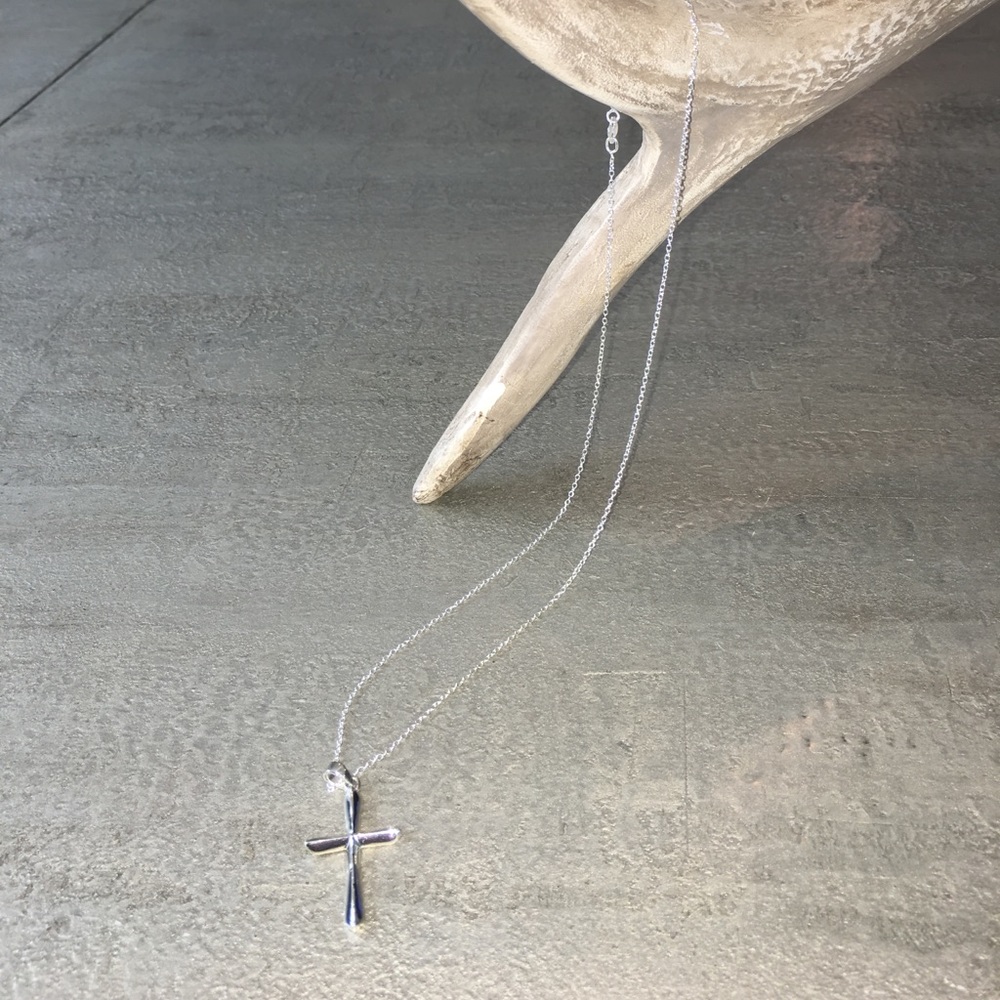 Cross Necklace Sterling Silver