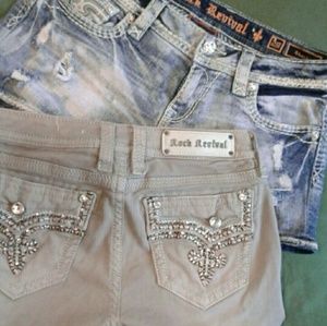 Rock revival shorts
