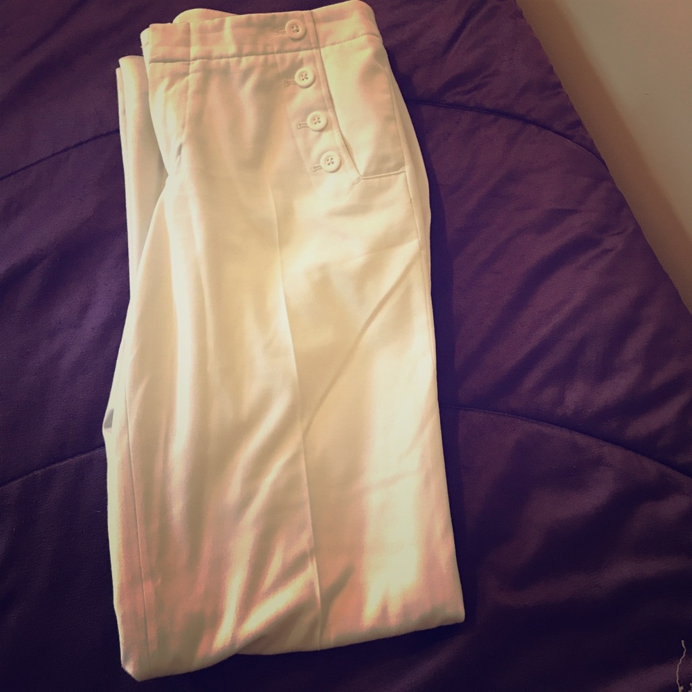 White dress pants
