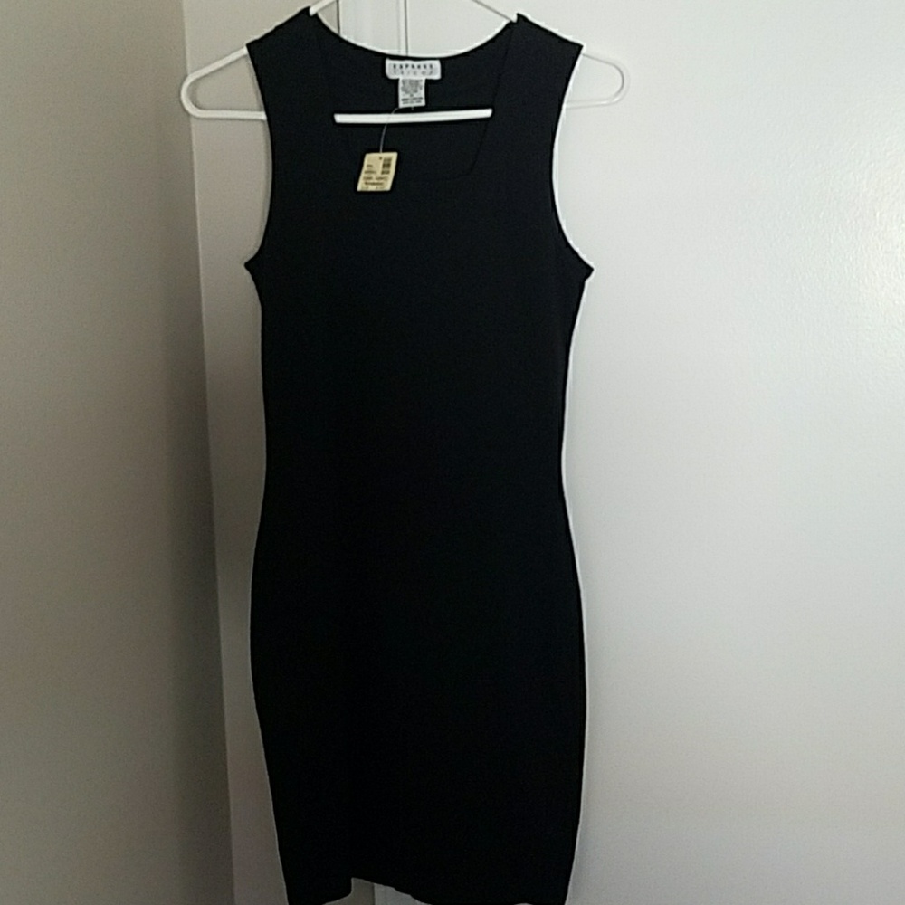 All black dress