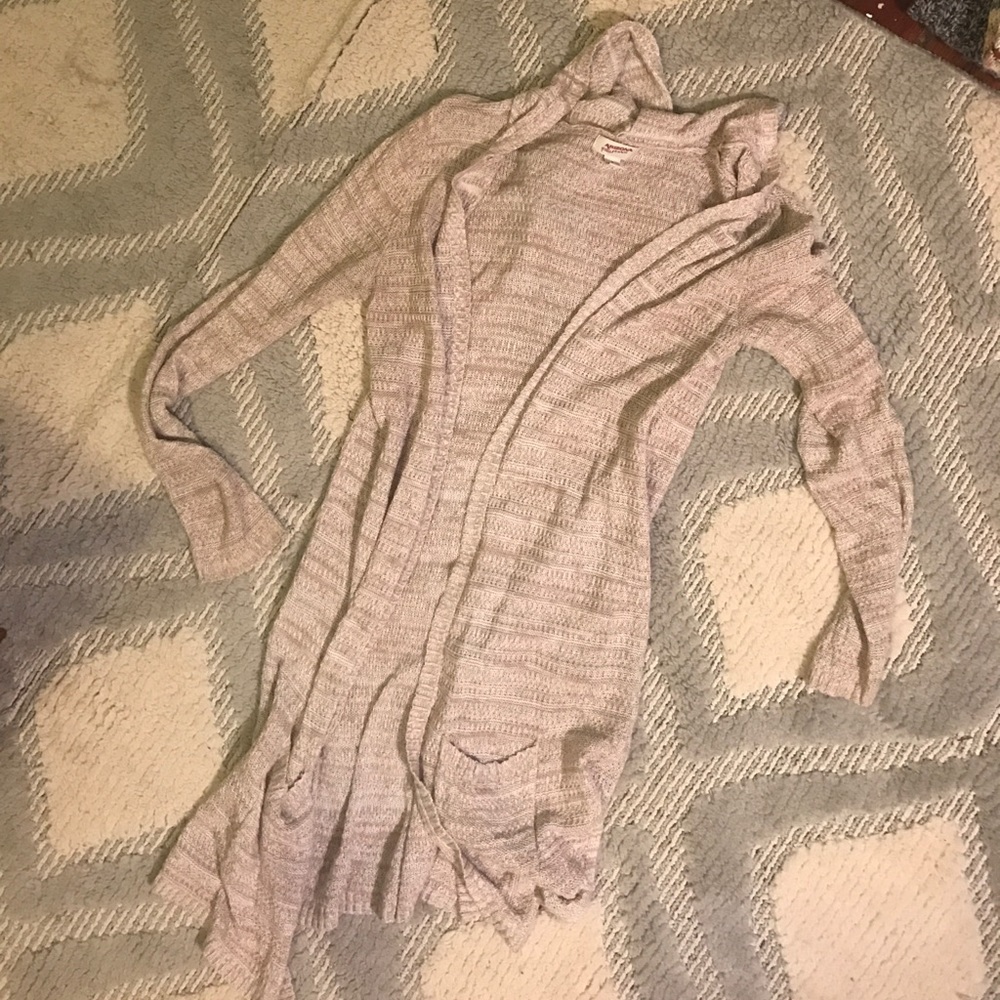 Hooded cardigan