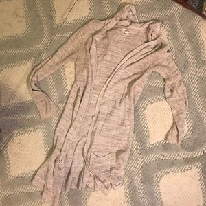 Hooded cardigan