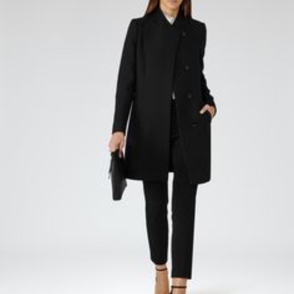 Reiss Oversized Wool Coat (12) - Picture 2 of 3