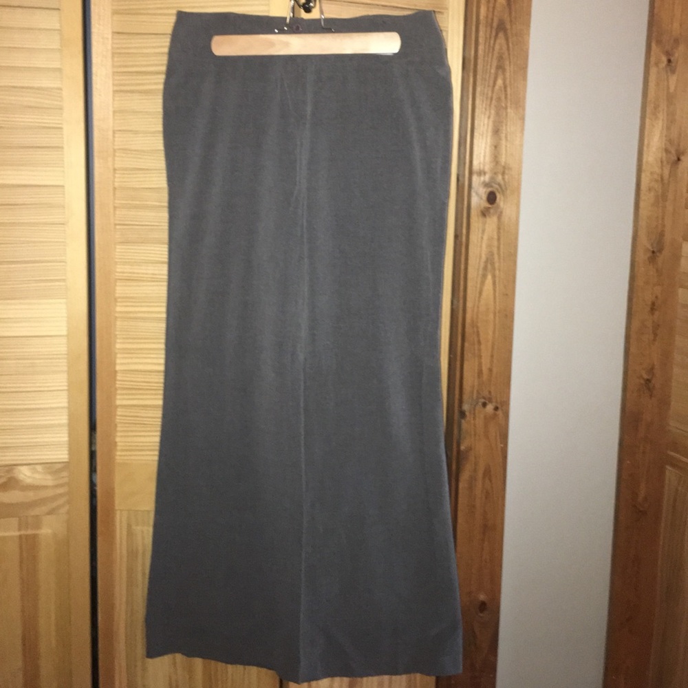 Gray dress pants