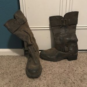 Brown Rugged Boots