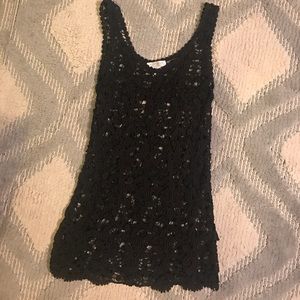 Crochet swim coverup