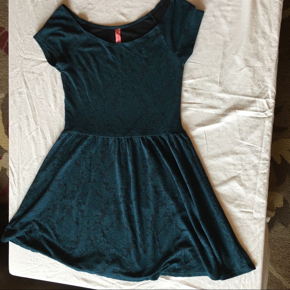 Blue dress