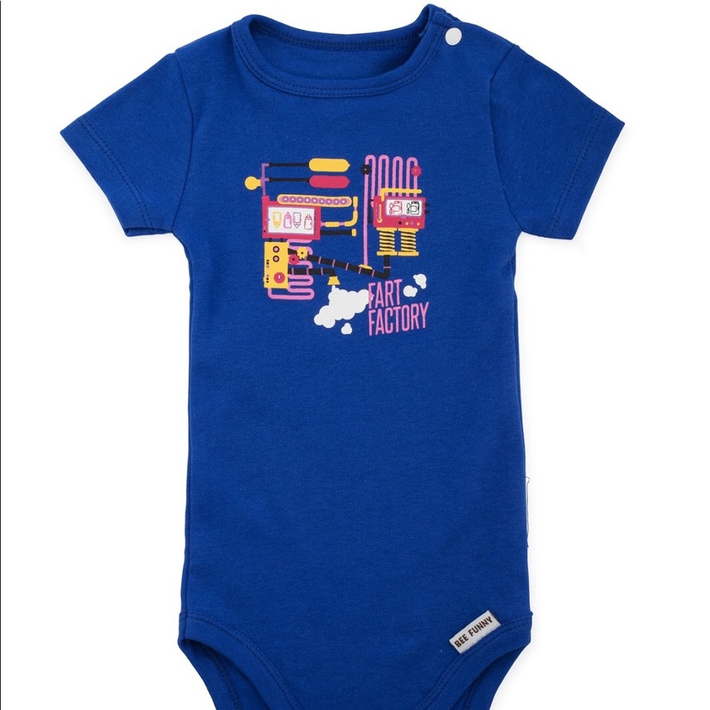 Fart Factory funny Baby Onesie