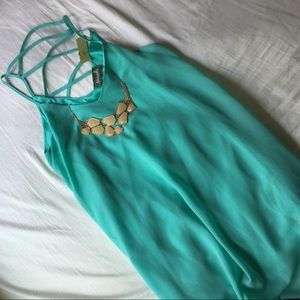 ❌SOLD❌ Maude | teal dress NWT