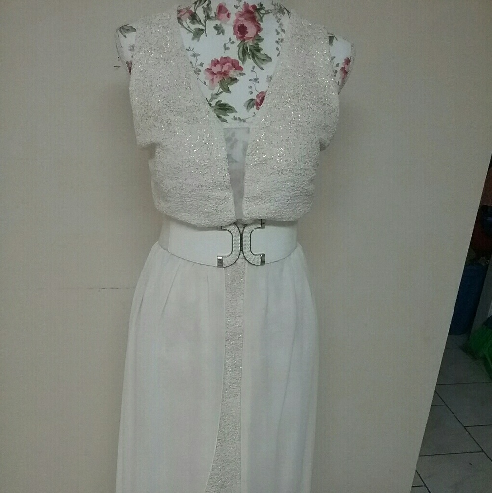 Fashionable evening dress