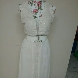 Fashionable evening dress