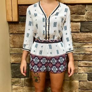 Kendal & Kylie brand long sleeved romper