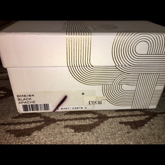 Belle black embellished suede ballet flats boho - Picture 6 of 6