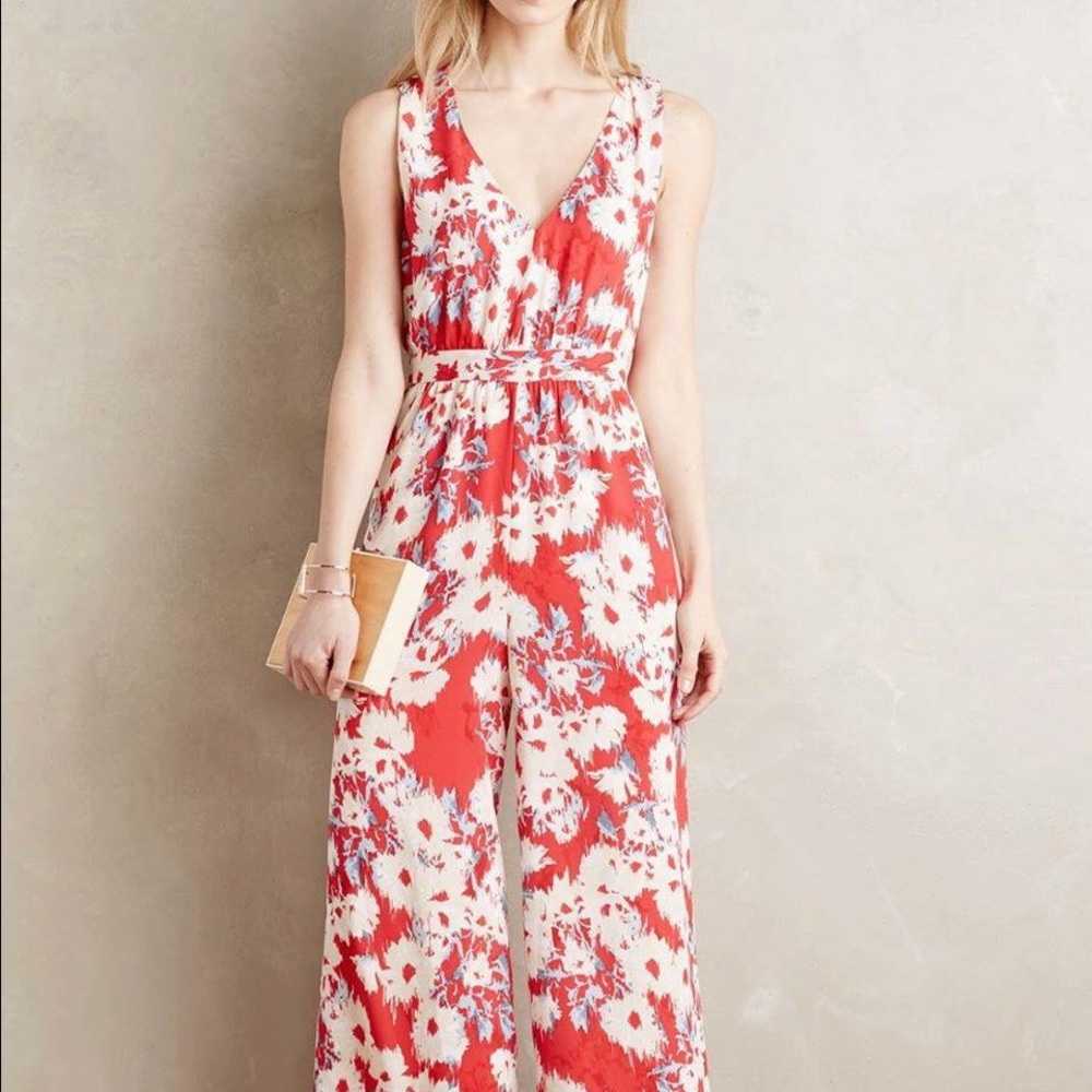 Anthropologie Paper Crown Costa Mesa Romper