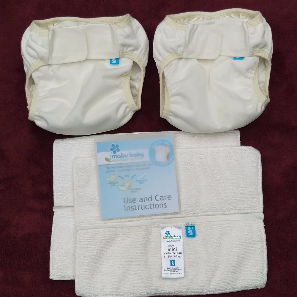 Small / Newborn Cloth Diaper Lot - Hybrid / Ai2