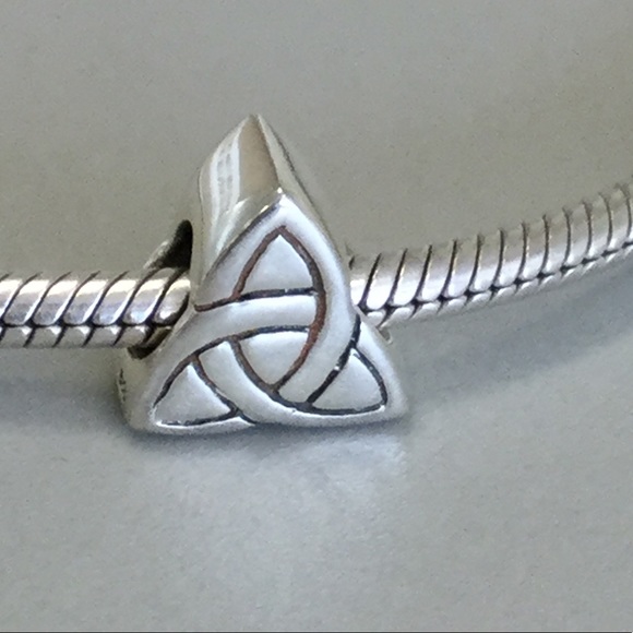 Biagi Sterling Silver Celtic Knot Bead Charm - Picture 1 of 3