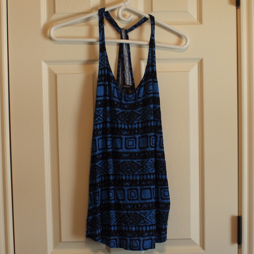 Aztec Print Tank Top