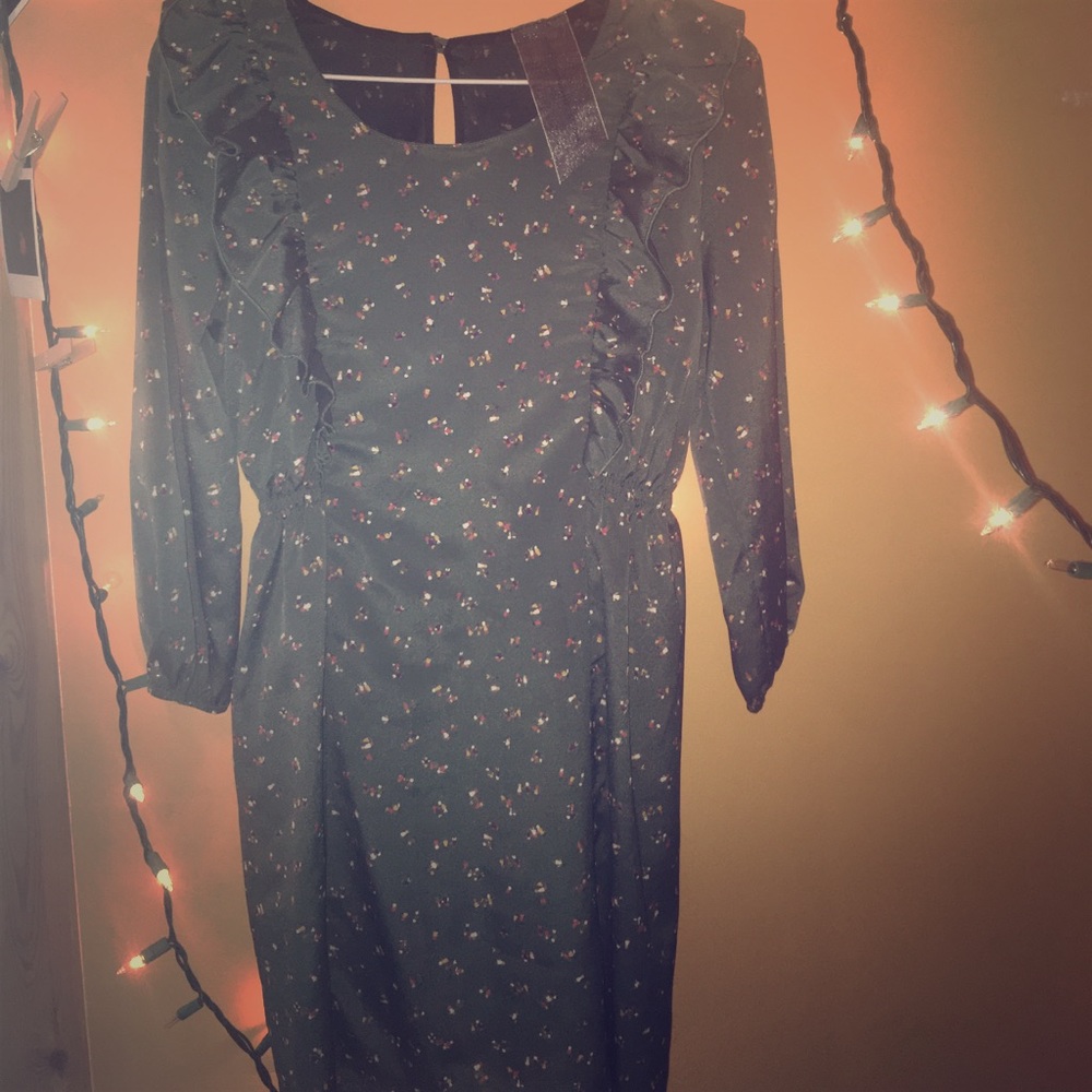 Moon collection ruffle dress
