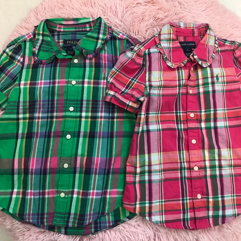 Bundle!! Polo RL button Down Shirts