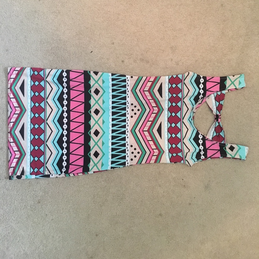 Multicolor Bodycon Dress