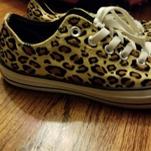 Leopard Print Converse