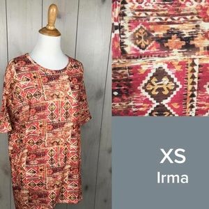 LuLaRoe XS Irma shirt