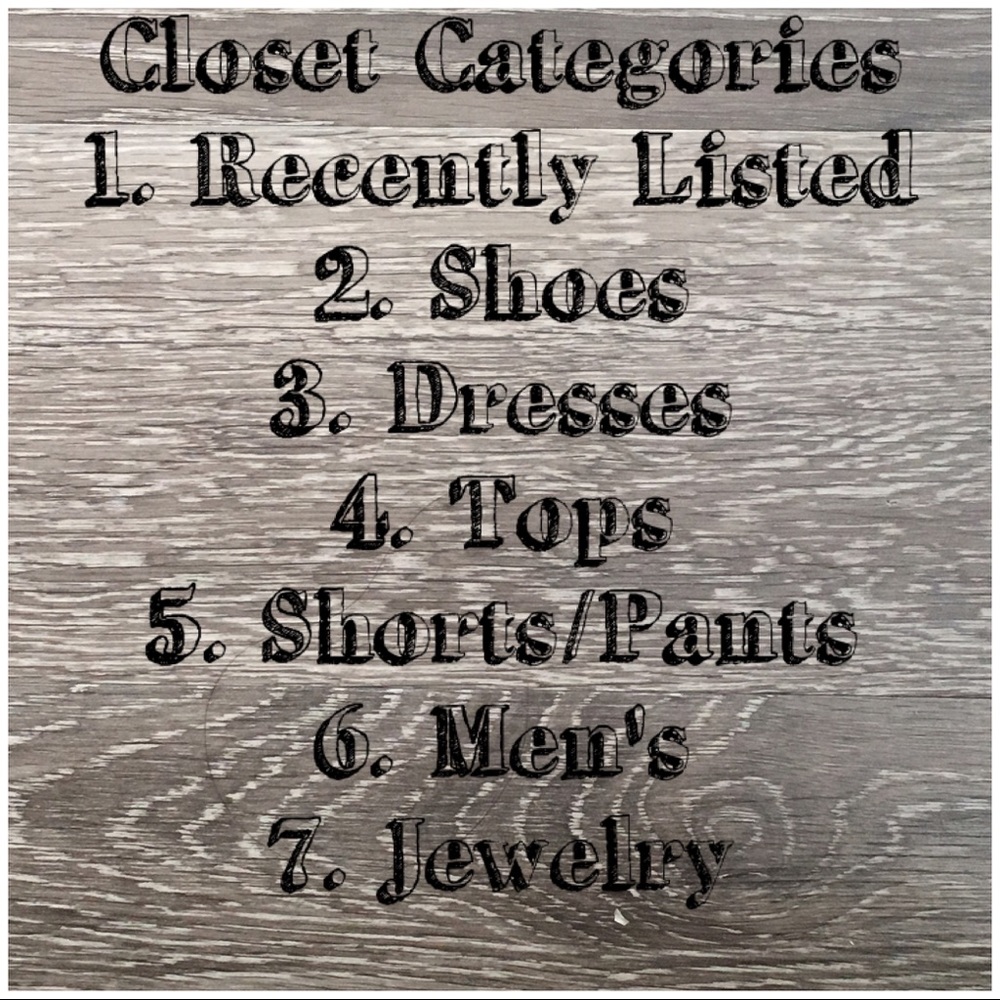 About my closet