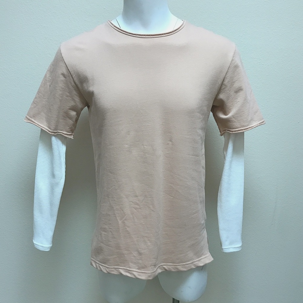 Nude top with thermo lining