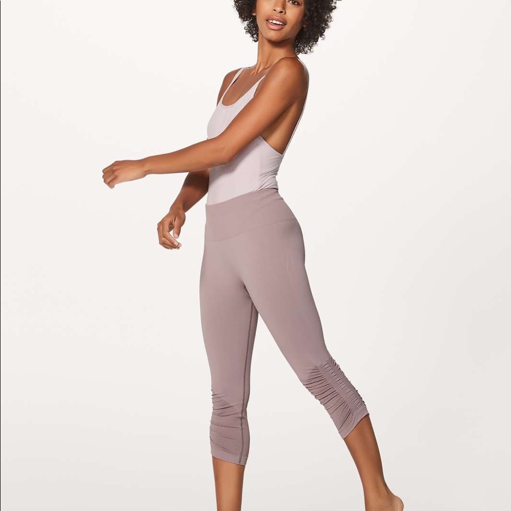 Lululemon Awakening Crop Taryn Toomey 4