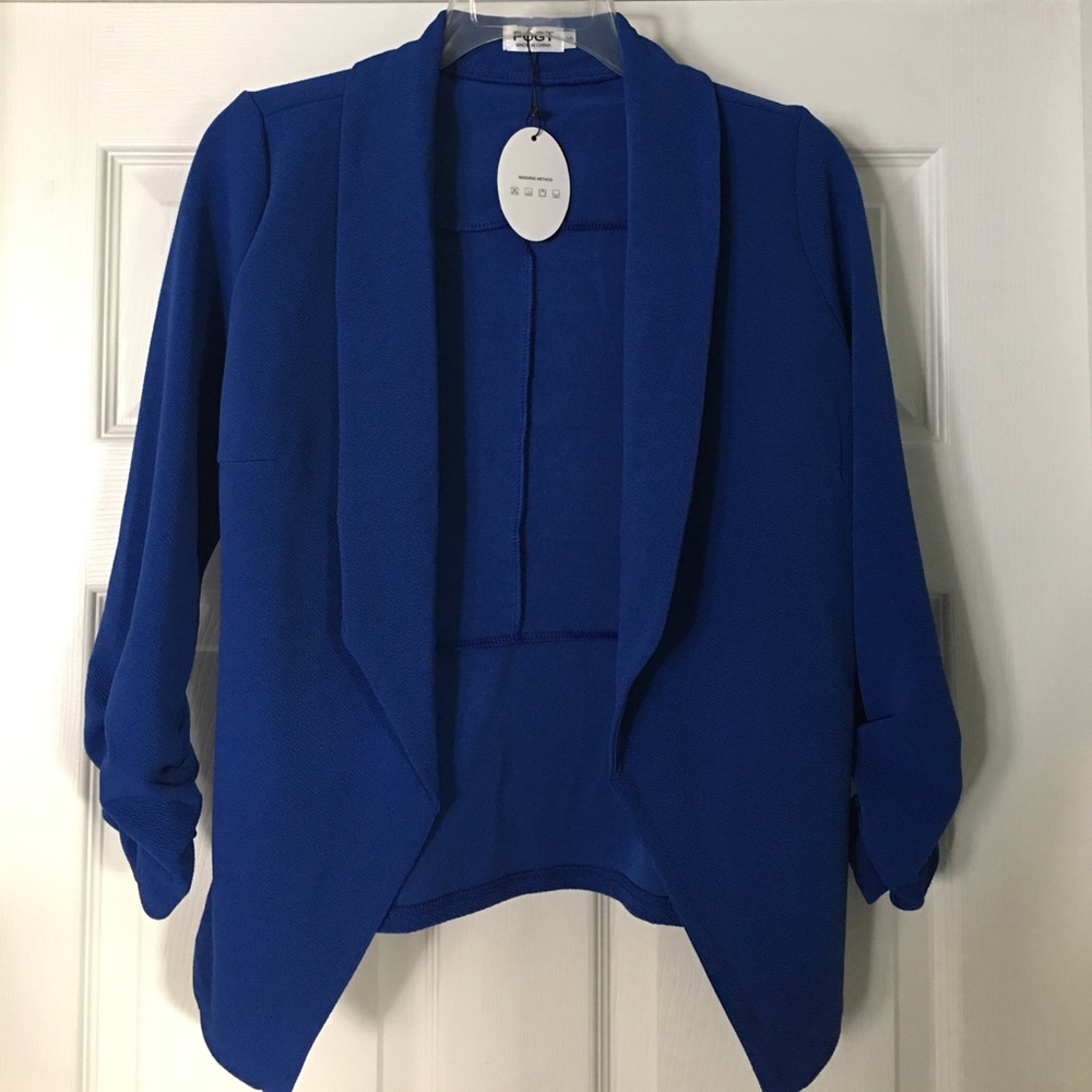 Cobalt Blue Blazer Size Small. Brand New With Tag.