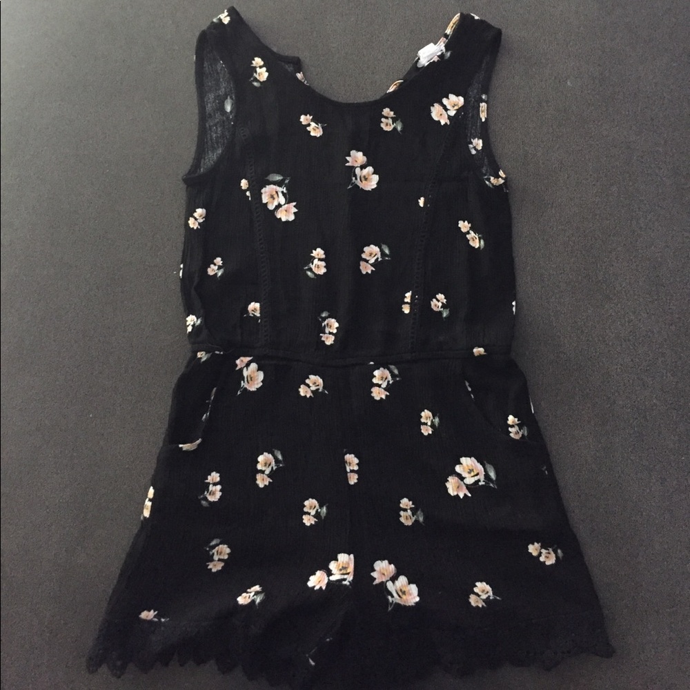 Full Tilt - Floral Romper