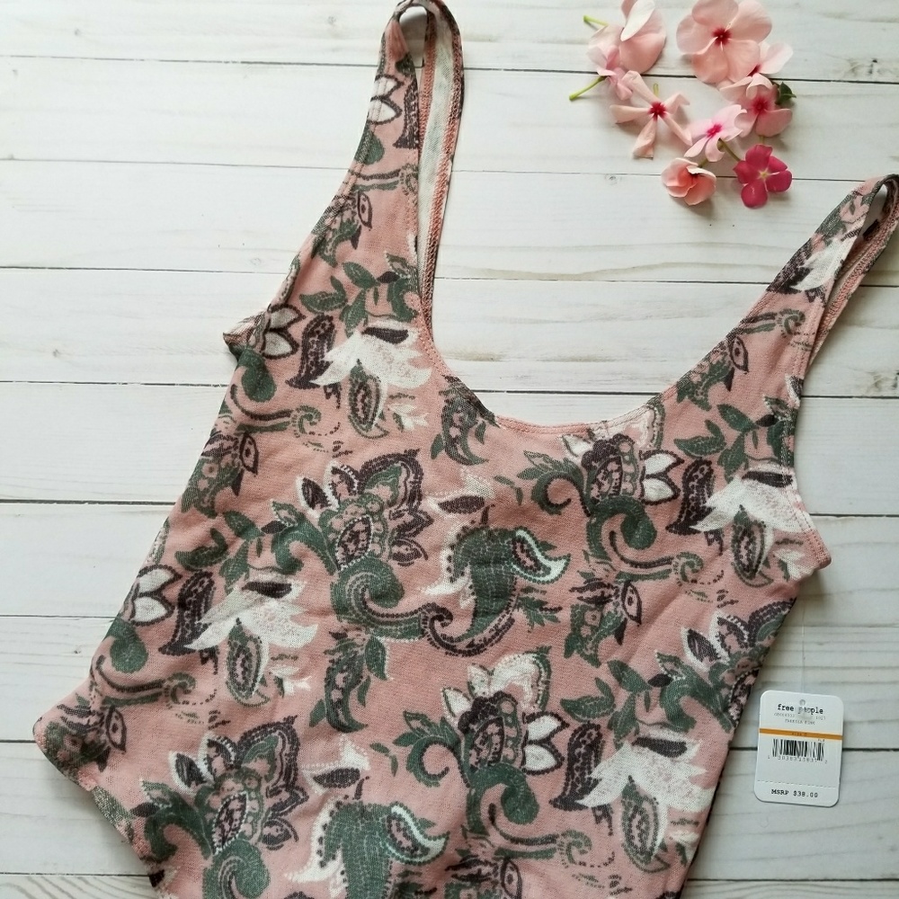 NWT Free People So Fresh Mesh Bodysuit!!! - Picture 2 of 6