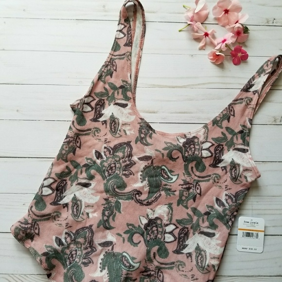 NWT Free People So Fresh Mesh Bodysuit!!! - Picture 2 of 6