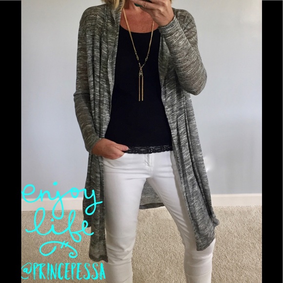 🍁🌻1 SMALL LEFT🌻🍁Lightweight Open Cardigan - Picture 2 of 5