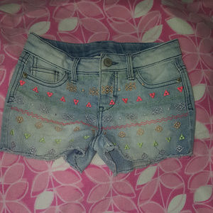 Cherokee Girls Jean Shorts M