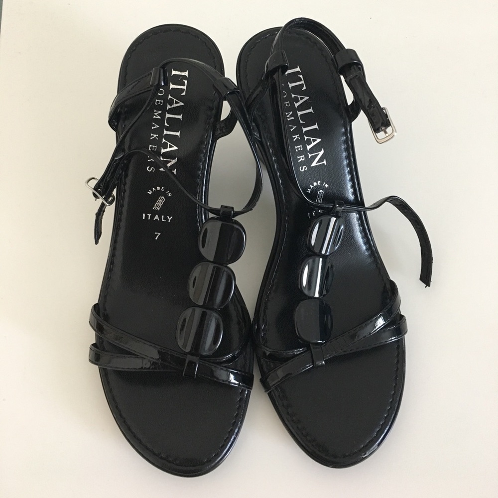 Italian Strappy Wedges