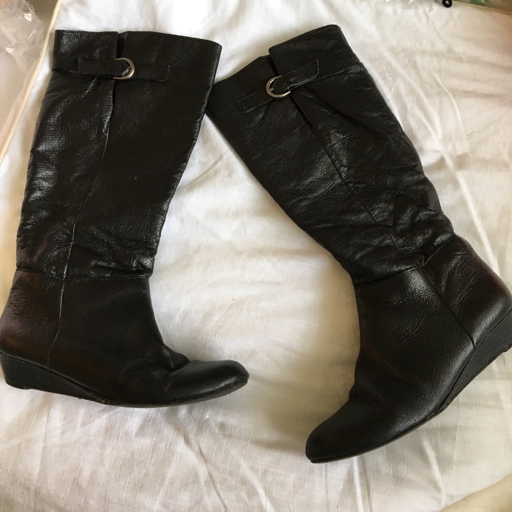 Nine West leather boots