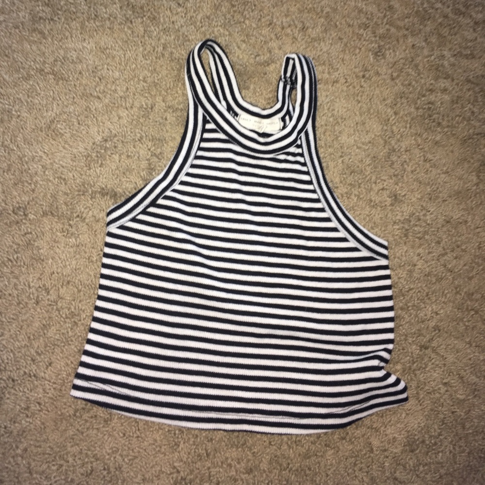 Stripped crop top